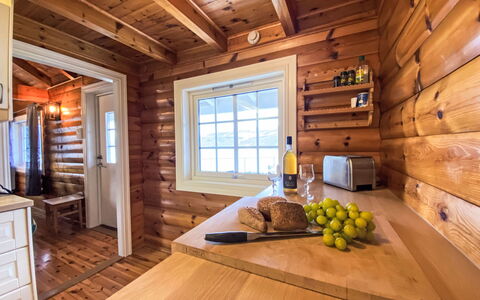 Krampehaugen: Property, Window, Furniture, Cabinetry, Building, Wood, Lighting, Interior Design, Floor, Wood Stain