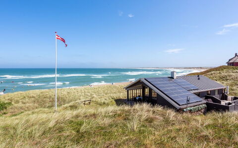 Arngrim - 100M from the Sea: Wood, Roof, Architecture, Home, House, Cottage, Siding, Hardwood, Slope, Estate