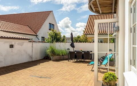 Springimile - 300M from the Sea: Home, Roof, Outdoor Furniture, Estate, Shade, Balcony, Villa, Chair, Yard, Courtyard