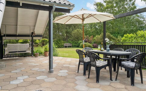 Nadezda - 450M from the Sea: Outdoor Furniture, Furniture, Shade, Outdoor Table, Chair, Garden, Flowerpot, Outdoor Structure, Patio, Deck