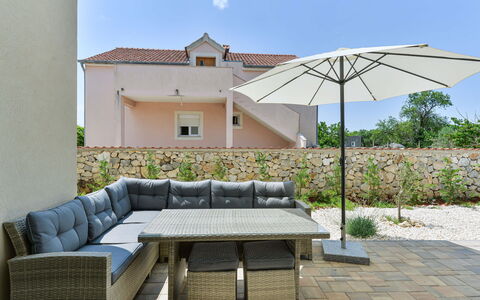 Sunset: Plant, Furniture, Property, Couch, Sky, Building, Shade, Table, Outdoor Furniture, Interior Design