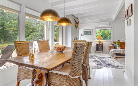 Ljuba - 1.2Km from the Sea: Furniture, Interior Design, Flooring, Chair, Wood, Table, Ceiling, Floor, Dining Room, Kitchen & Dining Room Table