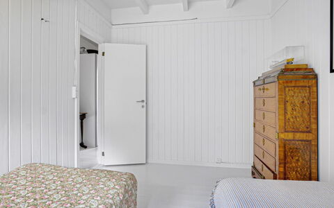 Ljuba - 1.2Km from the Sea: Wall, Interior Design, Flooring, Floor, Bedroom, Wood, Ceiling, Bed, Furniture, Bed Sheet