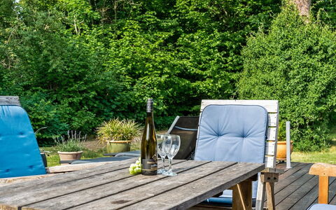 Lucie - 1.5Km from the Sea: Furniture, Outdoor Furniture, Wood, Table, Chair, Outdoor Table, Hardwood, Plank, Wood Stain, Garden