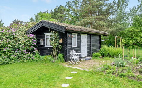 Mariela - 800M from the Sea: Shrub, House, Cottage, Roof, Groundcover, Garden, Garden Buildings, Shed, Siding