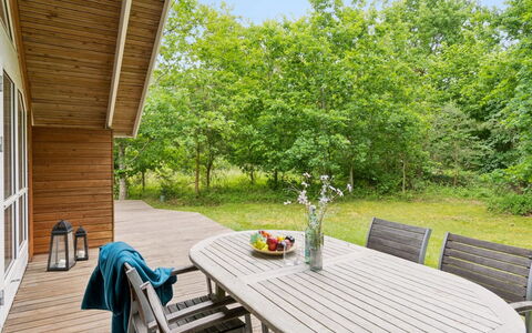 Merina - 700M from the Sea: Cottage, Backyard, Yard, Garden Buildings, Shed, Siding, Outdoor Furniture, Log Cabin, Outdoor Structure, Shack