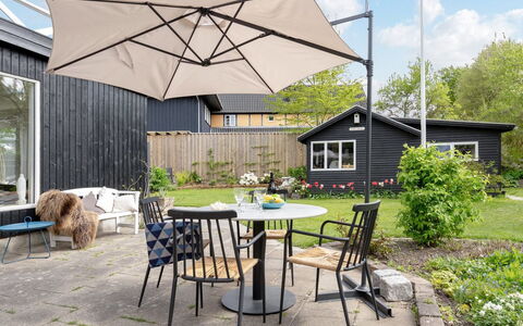 Eeli - 150M from the Sea: Umbrella, Outdoor Furniture, Furniture, Outdoor Table, Chair, Shade, Garden, Kitchen & Dining Room Table, Patio, Yard