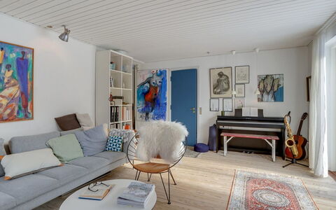 Eeli - 150M from the Sea: Furniture, Interior Design, Flooring, Wall, Floor, Wood, Ceiling, Living Room, Wood Flooring, Couch