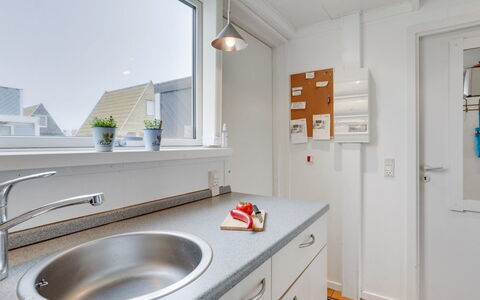 Mijat - 100M from the Sea: Wall, Flooring, Interior Design, Wood, Countertop, Plumbing Fixture, Sink, Ceiling, Floor, Kitchen