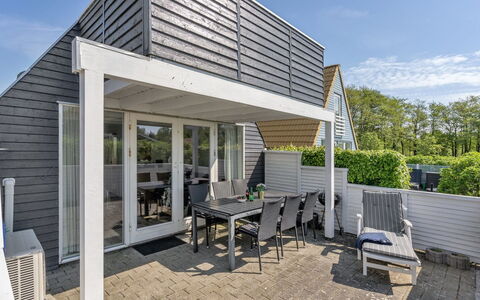 Mijat - 100M from the Sea: Wood, Home, Roof, Architecture, Siding, Door, Porch, Cottage, Shade, Outdoor Furniture