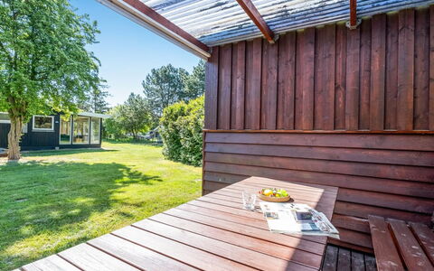 Arendine - 700M from the Sea: Roof, House, Home, Cottage, Door, Siding, Deck, Porch, Plank, Hardwood
