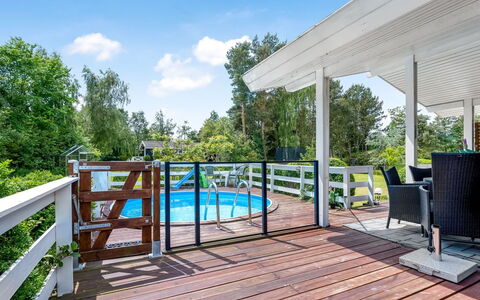 Asmine - 670M from the Sea: Roof, House, Home, Cottage, Siding, Estate, Driveway, Garden Buildings, Yard, Shed