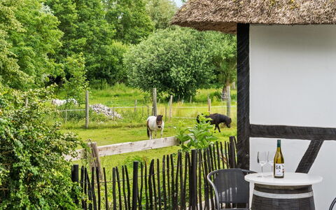 Maileen - 2.1Km to the Fjord: Blue, Shrub, Cottage, Groundcover, Garden, Estate, Shade, Landscaping, Farmhouse, Eco Hotel
