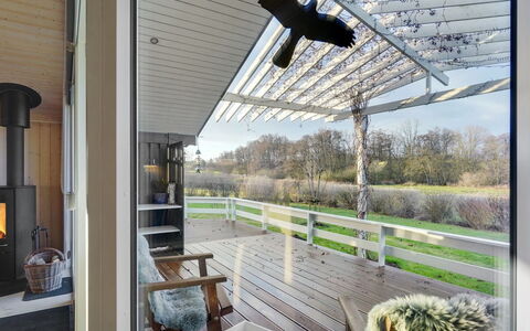 Kulben - 450M from the Sea: Blue, Shrub, Cottage, Groundcover, Garden, Estate, Shade, Landscaping, Farmhouse, Eco Hotel