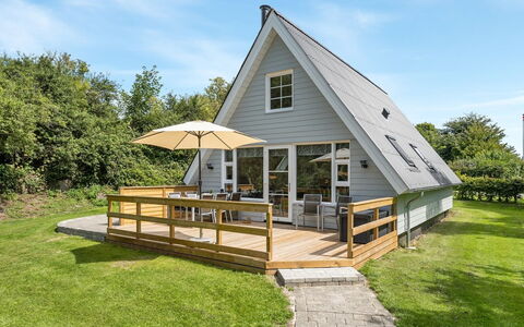 Thormund - 350M from the Sea: Roof, House, Home, Cottage, Siding, Estate, Driveway, Garden Buildings, Yard, Shed
