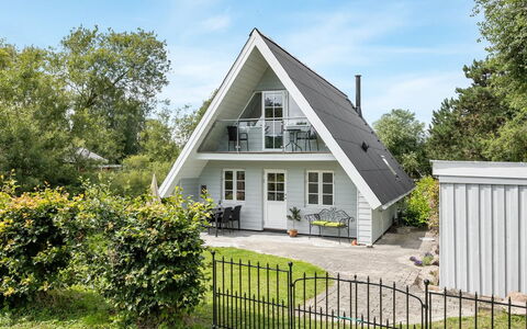 Thormund - 350M from the Sea: Roof, House, Home, Cottage, Siding, Estate, Driveway, Garden Buildings, Yard, Shed