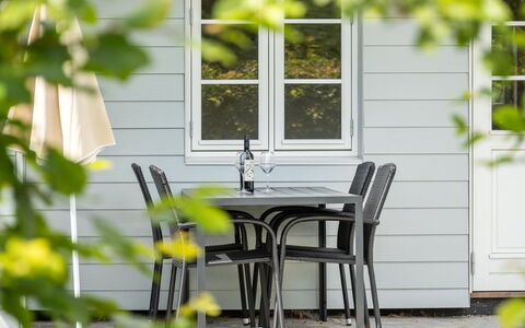 Thormund - 350M from the Sea: Roof, House, Home, Cottage, Siding, Estate, Driveway, Garden Buildings, Yard, Shed