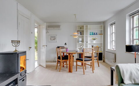 Gytta - 1Km from the Sea: Furniture, Interior Design, Flooring, Floor, Wall, Wood, Ceiling, Wood Flooring, Chair, Living Room