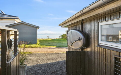 Pedersen - 50M from the Sea: Roof, House, Home, Cottage, Siding, Estate, Driveway, Garden Buildings, Yard, Shed