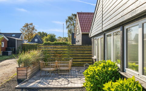 Pedersen - 50M from the Sea: Roof, House, Home, Cottage, Siding, Estate, Driveway, Garden Buildings, Yard, Shed