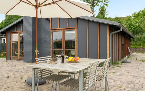 Øthkil - 93M from the Sea: Flooring, Floor, Ceiling, Interior Design, Countertop, Kitchen, Cabinetry, Room, Major Appliance, Light Fixture