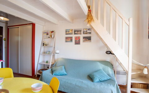 Le Lavandou 130: Couch, Furniture, Property, Table, Picture Frame, Window, Azure, Interior Design, Lighting, Comfort