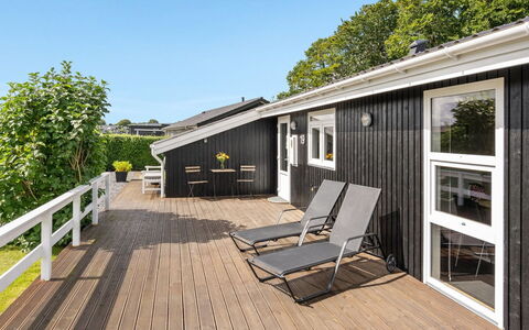 Darja - 300M from the Sea: Roof, House, Land Lot, Home, Cottage, Estate, Garden Buildings, Shade, Log Cabin, Landscaping