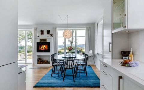 Jeppe - 50M to the Fjord: Furniture, Interior Design, Flooring, Floor, Ceiling, Chair, Kitchen, Lighting, Table, Kitchen & Dining Room Table