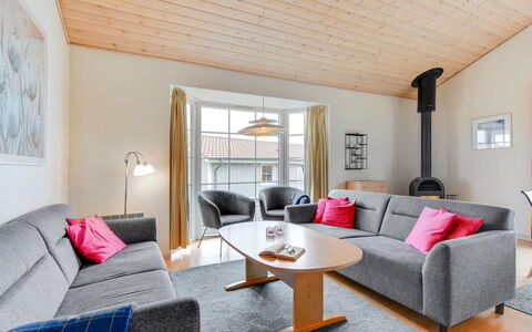 Karina - 150M to the Fjord: Furniture, Interior Design, Flooring, Home, Couch, Floor, Living Room, Ceiling, Room