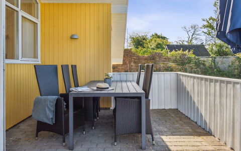 Dolores - 100M from the Sea: Roof, House, Home, Cottage, Door, Siding, Deck, Porch, Plank, Hardwood