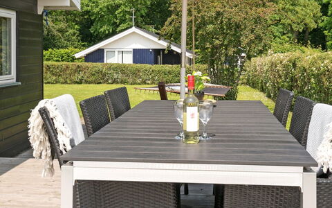 Ølwir - 400M to the Fjord: Roof, House, Land Lot, Home, Cottage, Estate, Garden Buildings, Shade, Log Cabin, Landscaping