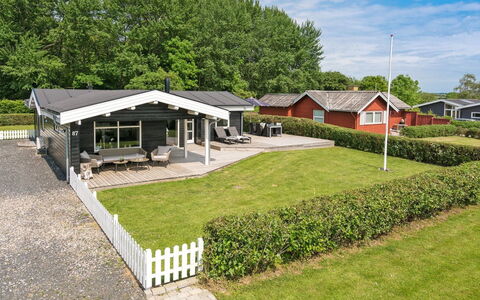Ølwir - 400M to the Fjord: Roof, House, Land Lot, Home, Cottage, Estate, Garden Buildings, Shade, Log Cabin, Landscaping