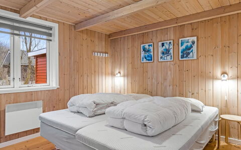 Heina - 25Km from the Sea: Wood, Bedroom, Ceiling, Bed, Interior Design, Bed Sheet, Floor, Home, Bedding, Furniture