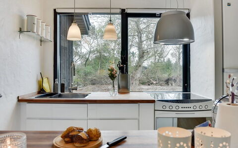 Judyta - 1Km from the Sea: Interior Design, Furniture, Kitchen, Countertop, Light Fixture, Wood, Ceiling, Flooring, Lighting, Home