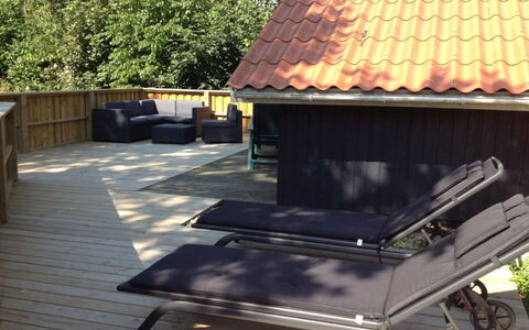 Carlotta - 12Km from the Sea: Roof, House, Land Lot, Home, Cottage, Estate, Garden Buildings, Shade, Log Cabin, Landscaping