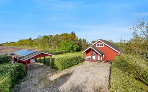 Liam - 800M to the Fjord: Shrub, Roof, Cottage, Garden, Estate, Farmhouse, Landscaping, Driveway, Garden Buildings