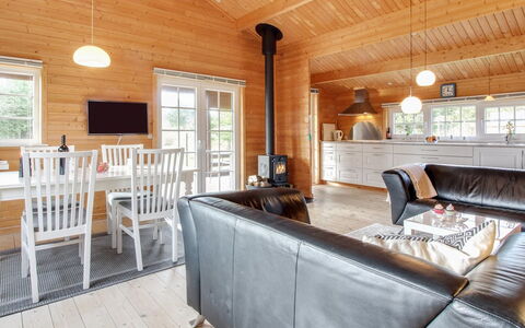Ulvi - 300M to the Fjord: Wood, Roof, Architecture, Home, House, Cottage, Siding, Hardwood, Slope, Estate