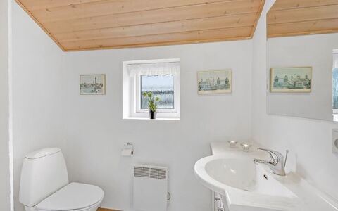 Herminia - 350M to the Fjord: Plumbing Fixture, Wood, Flooring, Floor, Interior Design, Ceiling, Bathroom Sink, Sink, Bathroom, Plumbing