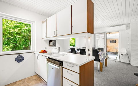 Aarni - 250M to the Fjord: Kitchen, Wood, Flooring, Interior Design, Countertop, Floor, Ceiling, Major Appliance, Cabinetry, Kitchen Appliance