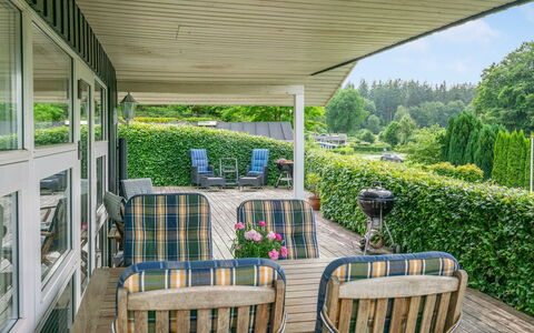 Algot - 100M to the Fjord: Roof, House, Home, Cottage, Siding, Estate, Driveway, Garden Buildings, Yard, Shed
