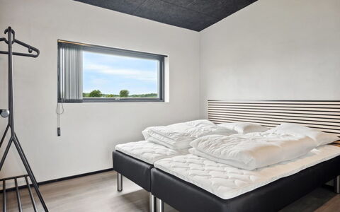 Anelle - 500M from the Sea: Ceiling, Interior Design, Bedroom, Bed, Floor, Bed Frame, Light Fixture, Bedding, Room, Bed Sheet