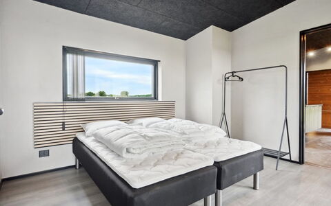 Anelle - 500M from the Sea: Bedroom, Ceiling, Bed, Interior Design, Bed Sheet, Flooring, Bedding, Floor, Bed Frame, Room