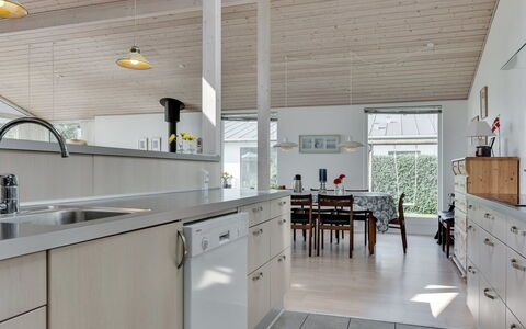 Hilmer - from the Sea: Kitchen, Countertop, Flooring, Interior Design, Furniture, Wood, Ceiling, Floor, Cabinetry, Light Fixture