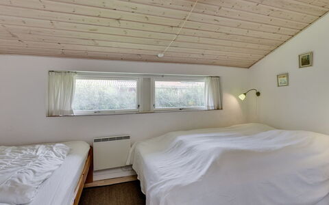 Hilmer - from the Sea: Wood, Ceiling, Interior Design, Flooring, Bedroom, Floor, Bed, Room, Bed Sheet, Lighting