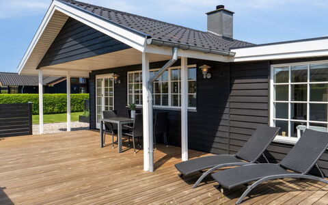 Ekatarina - 125M from the Sea: Cottage, Shade, Outdoor Furniture, Porch, Deck, Outdoor Structure, Siding