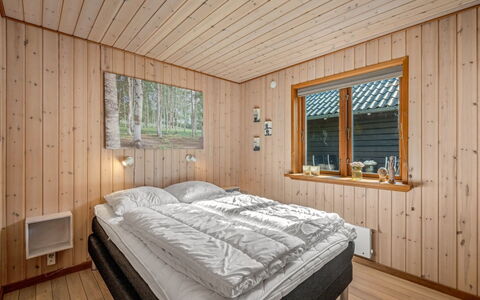 Engeline - 300M to the Fjord: Wood, Bedroom, Interior Design, Ceiling, Bed, Flooring, Floor, Bed Sheet, Room, Home