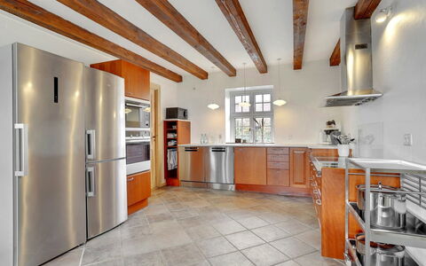 Thorge - 75M to the Fjord: Kitchen, Flooring, Furniture, Floor, Wood, Countertop, Ceiling, Interior Design, Cabinetry, Wood Flooring