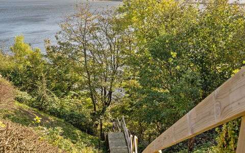 Lenita - 30M to the Fjord: Blue, Shrub, Cottage, Groundcover, Garden, Estate, Shade, Landscaping, Farmhouse, Eco Hotel