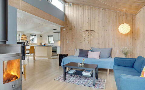 Ljupka - 1Km from the Sea: Interior Design, Flooring, Furniture, Wood, Ceiling, Floor, Room, Living Room, Lighting, Light Fixture