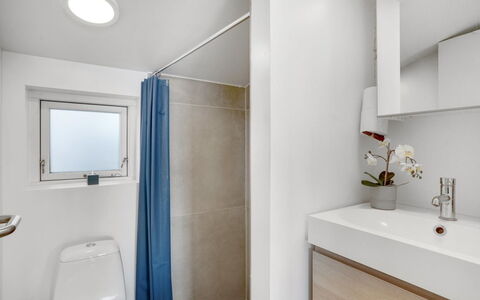 Nielsen - 30M to the Fjord: Flooring, Wall, Plumbing Fixture, Bathroom, Floor, Interior Design, Ceiling, Toilet, Tap, Sink